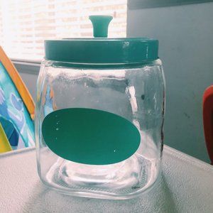 Large Glass Pantry Jars (Set of 2)